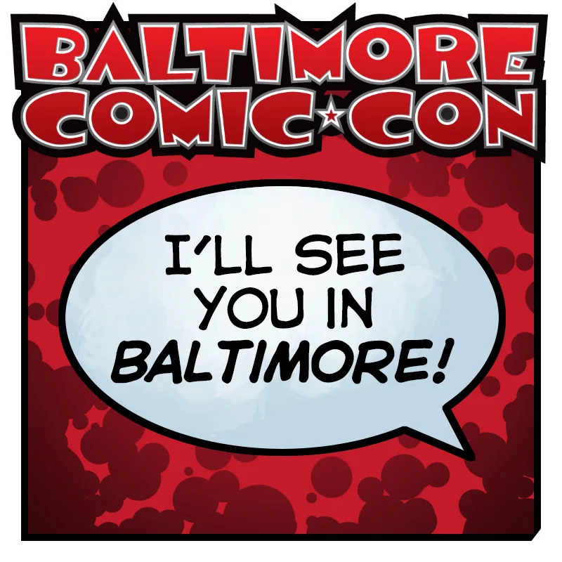 Baltimore Comic-Con poster