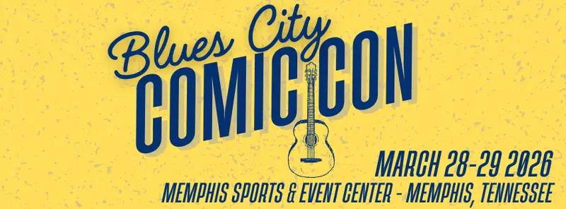 Blues City Comic Con poster