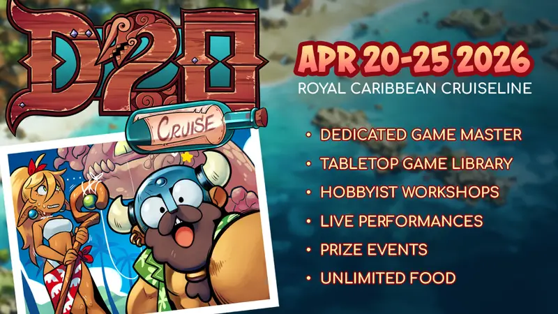 D20 Cruise 2026 poster
