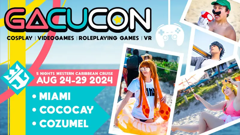 GACUCON Game Cruise poster