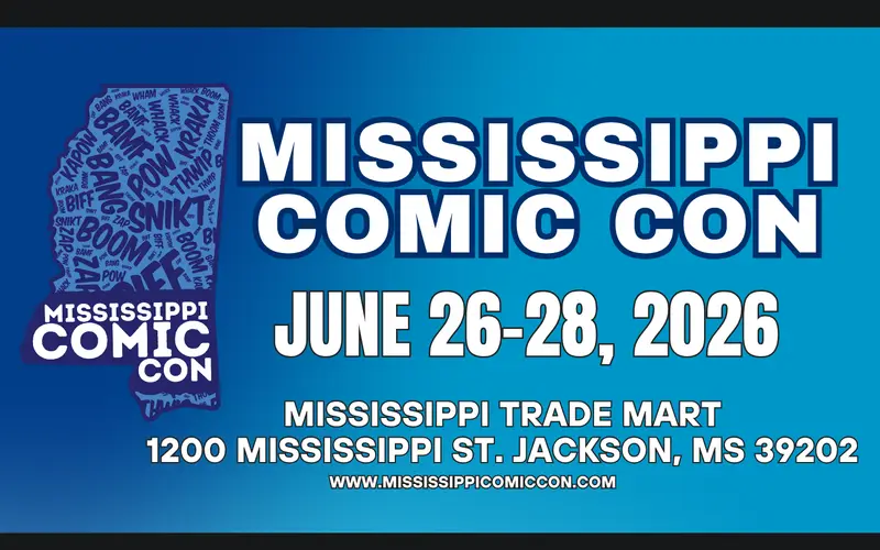 Mississippi Comic Con poster