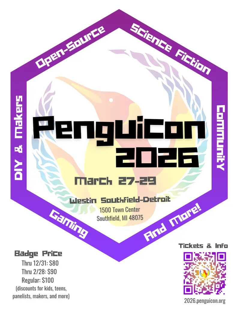 Penguicon 2026 poster