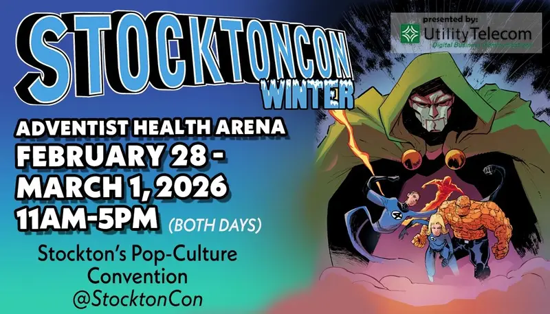 StocktonCon Winter poster