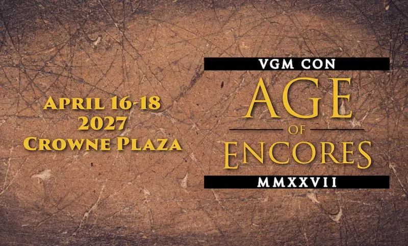 VGM CON: Age of Encores poster